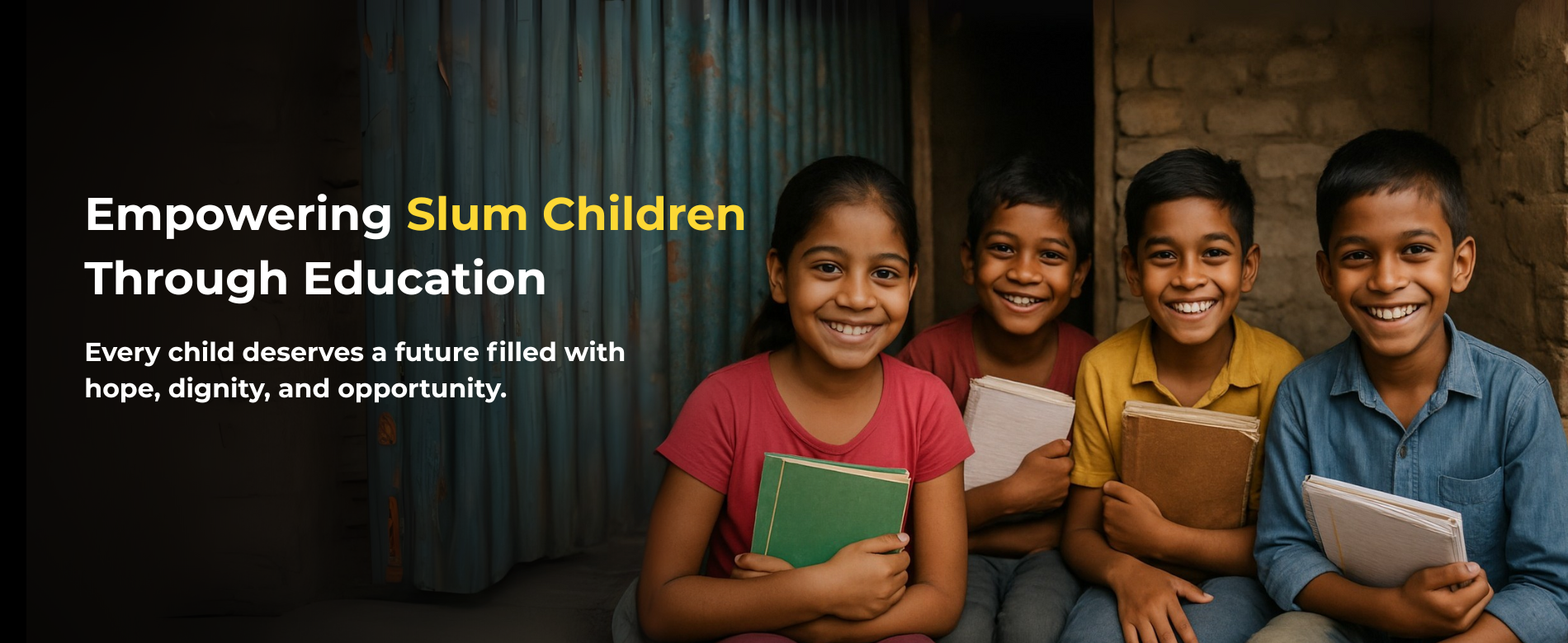 empowering slum children through education